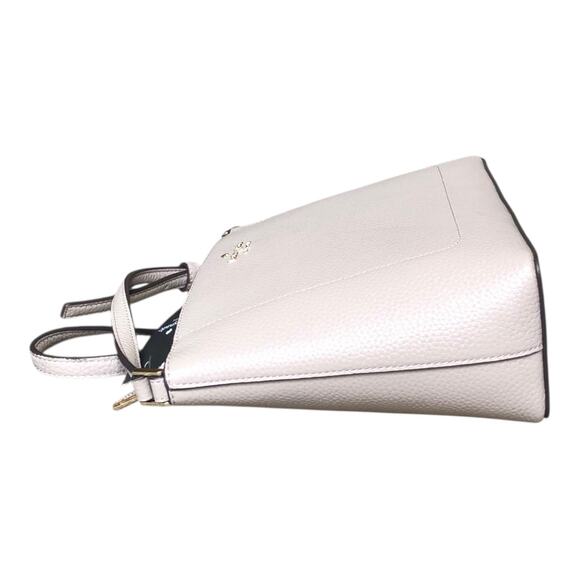 Kate Spade New York Leila Medium Crossbody Bag Pebbled Leather Cozy Gray NWT - Picture 6 of 16